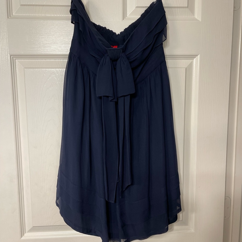 Dark blue dress